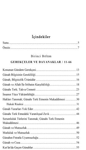 Ana Hatlarıyla Günah ve Etkileri (Karton Kapak) Dr. Rıza Ramazani