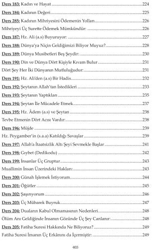 313 Derste Dinî Bilgiler Hüseyin Akay