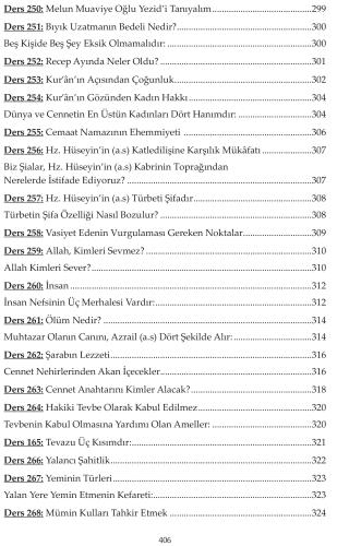 313 Derste Dinî Bilgiler Hüseyin Akay